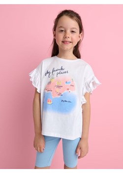 Sinsay - Koszulka z nadrukiem - biały ze sklepu Sinsay w kategorii Bluzki dziewczęce - zdjęcie 172445103