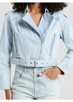 Sinsay - Kurtka jeansowa - niebieski ze sklepu Sinsay w kategorii Kurtki damskie - zdjęcie 172445124