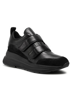 Sneakersy Geox D Backsie D D04FLD 08522 C9999 Black ze sklepu eobuwie.pl w kategorii Buty sportowe damskie - zdjęcie 172445204
