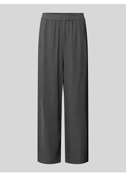Spodnie z szeroką nogawką i elastycznym pasem ze sklepu Peek&Cloppenburg  w kategorii Spodnie damskie - zdjęcie 172447120