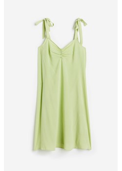 H & M - MAMA Sukienka z wiązanym detalem - Zielony ze sklepu H&M w kategorii Sukienki ciążowe - zdjęcie 172447310