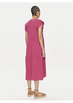 Vila Sukienka codzienna Summer 14087542 Różowy Loose Fit ze sklepu MODIVO w kategorii Sukienki - zdjęcie 172447611