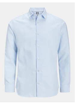 Jack&Jones Koszula Harvey 12248522 Błękitny Slim Fit ze sklepu MODIVO w kategorii Koszule męskie - zdjęcie 172447633