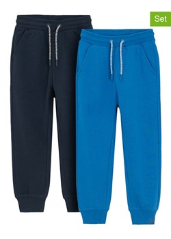 COOL CLUB Spodnie dresowe (2 pary) w kolorze niebieskim i granatowym ze sklepu Limango Polska w kategorii Spodnie chłopięce - zdjęcie 172448883