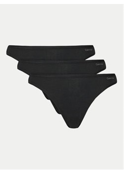 Calvin Klein Underwear Komplet 3 par fig klasycznych 000QD5218E Czarny ze sklepu MODIVO w kategorii Majtki damskie - zdjęcie 172449510