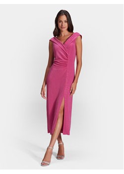 Swing Sukienka koktajlowa 5AG24900 Różowy Slim Fit ze sklepu MODIVO w kategorii Sukienki - zdjęcie 172449554