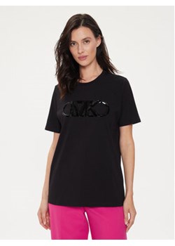 MICHAEL Michael Kors T-Shirt MS451EA97J Czarny Regular Fit ze sklepu MODIVO w kategorii Bluzki damskie - zdjęcie 172449721