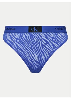 Calvin Klein Underwear Figi klasyczne 000QF7379E Niebieski ze sklepu MODIVO w kategorii Majtki damskie - zdjęcie 172449734