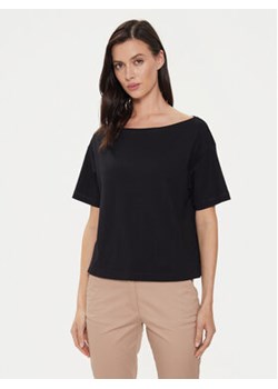 Sisley T-Shirt 3096L400N Czarny Relaxed Fit ze sklepu MODIVO w kategorii Bluzki damskie - zdjęcie 172449850