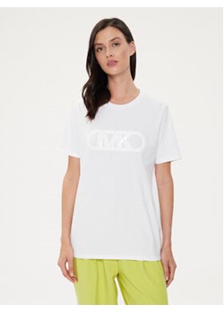 MICHAEL Michael Kors T-Shirt MS451EA97J Biały Regular Fit ze sklepu MODIVO w kategorii Bluzki damskie - zdjęcie 172449864