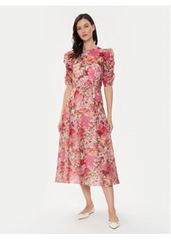Ted Baker Sukienka koktajlowa Botani 275409 Różowy Regular Fit ze sklepu MODIVO w kategorii Sukienki - zdjęcie 172449932