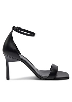Sandały Calvin Klein Heel Sandal 90 Lth HW0HW01944 Czarny ze sklepu eobuwie.pl w kategorii Sandały damskie - zdjęcie 172450560