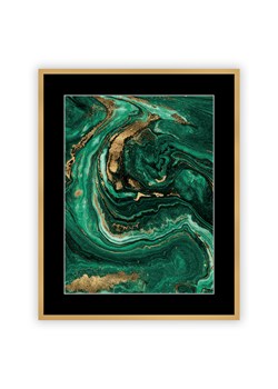 Obraz Abstract Green&Gold I 40 x 50 cm ze sklepu dekoria.pl w kategorii Obrazy - zdjęcie 172474291