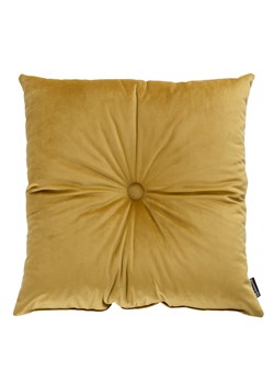 Poduszka kwadratowa Velvet z guzikiem ze sklepu dekoria.pl w kategorii Poduszki dekoracyjne - zdjęcie 172477071