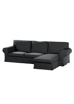 Pokrowiec na sofę Ektorp 2-osobową i leżankę ze sklepu dekoria.pl w kategorii Pokrowce na kanapy i fotele - zdjęcie 172480651