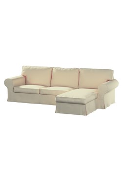 Pokrowiec na sofę Ektorp 2-osobową i leżankę ze sklepu dekoria.pl w kategorii Pokrowce na kanapy i fotele - zdjęcie 172480654