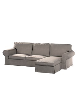 Pokrowiec na sofę Ektorp 2-osobową i leżankę ze sklepu dekoria.pl w kategorii Pokrowce na kanapy i fotele - zdjęcie 172480672