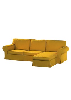 Pokrowiec na sofę Ektorp 2-osobową i leżankę ze sklepu dekoria.pl w kategorii Pokrowce na kanapy i fotele - zdjęcie 172480690