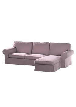 Pokrowiec na sofę Ektorp 2-osobową i leżankę ze sklepu dekoria.pl w kategorii Pokrowce na kanapy i fotele - zdjęcie 172480702