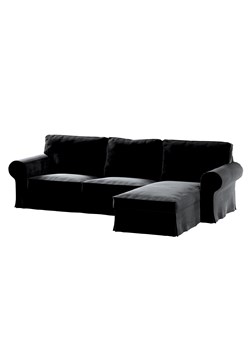 Pokrowiec na sofę Ektorp 2-osobową i leżankę ze sklepu dekoria.pl w kategorii Pokrowce na kanapy i fotele - zdjęcie 172480711