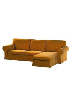 Pokrowiec na sofę Ektorp 2-osobową i leżankę ze sklepu dekoria.pl w kategorii Pokrowce na kanapy i fotele - zdjęcie 172480741