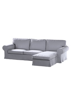 Pokrowiec na sofę Ektorp 2-osobową i leżankę ze sklepu dekoria.pl w kategorii Pokrowce na kanapy i fotele - zdjęcie 172480744