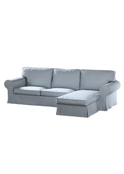 Pokrowiec na sofę Ektorp 2-osobową i leżankę ze sklepu dekoria.pl w kategorii Pokrowce na kanapy i fotele - zdjęcie 172480780