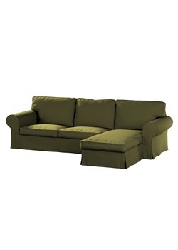 Pokrowiec na sofę Ektorp 2-osobową i leżankę ze sklepu dekoria.pl w kategorii Pokrowce na kanapy i fotele - zdjęcie 172480810