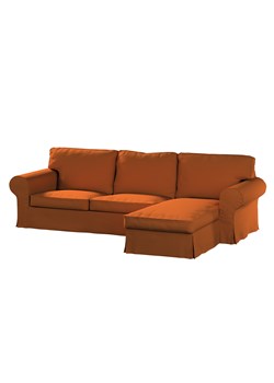 Pokrowiec na sofę Ektorp 2-osobową i leżankę ze sklepu dekoria.pl w kategorii Pokrowce na kanapy i fotele - zdjęcie 172480852