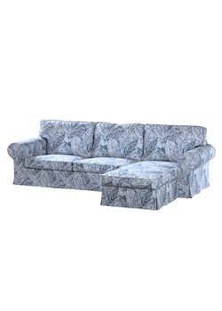 Pokrowiec na sofę Ektorp 2-osobową i leżankę ze sklepu dekoria.pl w kategorii Pokrowce na kanapy i fotele - zdjęcie 172480882