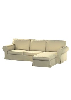 Pokrowiec na sofę Ektorp 2-osobową i leżankę ze sklepu dekoria.pl w kategorii Pokrowce na kanapy i fotele - zdjęcie 172480921