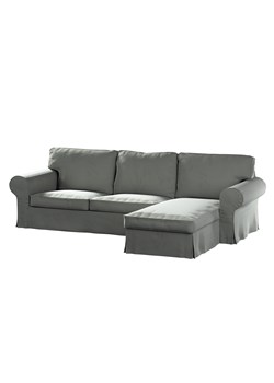 Pokrowiec na sofę Ektorp 2-osobową i leżankę ze sklepu dekoria.pl w kategorii Pokrowce na kanapy i fotele - zdjęcie 172480930