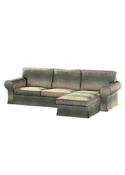 Pokrowiec na sofę Ektorp 2-osobową i leżankę ze sklepu dekoria.pl w kategorii Pokrowce na kanapy i fotele - zdjęcie 172480960
