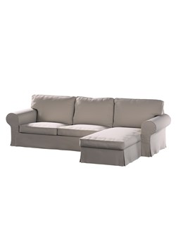 Pokrowiec na sofę Ektorp 2-osobową i leżankę ze sklepu dekoria.pl w kategorii Pokrowce na kanapy i fotele - zdjęcie 172480972