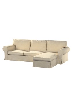 Pokrowiec na sofę Ektorp 2-osobową i leżankę ze sklepu dekoria.pl w kategorii Pokrowce na kanapy i fotele - zdjęcie 172480990