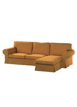 Pokrowiec na sofę Ektorp 2-osobową i leżankę ze sklepu dekoria.pl w kategorii Pokrowce na kanapy i fotele - zdjęcie 172480993