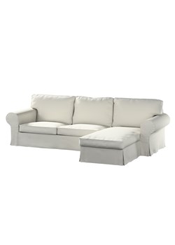 Pokrowiec na sofę Ektorp 2-osobową i leżankę ze sklepu dekoria.pl w kategorii Pokrowce na kanapy i fotele - zdjęcie 172481011
