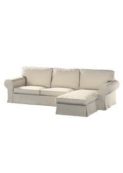Pokrowiec na sofę Ektorp 2-osobową i leżankę ze sklepu dekoria.pl w kategorii Pokrowce na kanapy i fotele - zdjęcie 172481020
