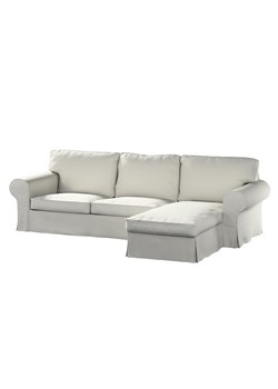 Pokrowiec na sofę Ektorp 2-osobową i leżankę ze sklepu dekoria.pl w kategorii Pokrowce na kanapy i fotele - zdjęcie 172481023
