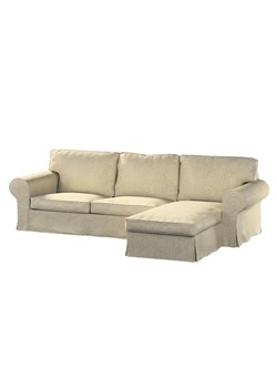 Pokrowiec na sofę Ektorp 2-osobową i leżankę ze sklepu dekoria.pl w kategorii Pokrowce na kanapy i fotele - zdjęcie 172481050