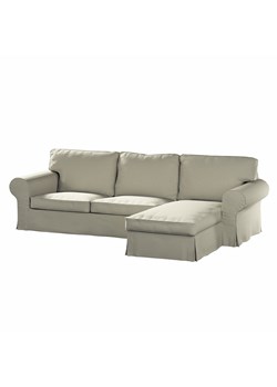 Pokrowiec na sofę Ektorp 2-osobową i leżankę ze sklepu dekoria.pl w kategorii Pokrowce na kanapy i fotele - zdjęcie 172481071