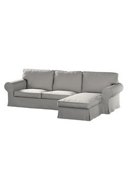 Pokrowiec na sofę Ektorp 2-osobową i leżankę ze sklepu dekoria.pl w kategorii Pokrowce na kanapy i fotele - zdjęcie 172481080