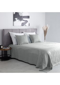 Narzuta na łóżko 260x260 Linen light grey ze sklepu dekoria.pl w kategorii Narzuty i kapy - zdjęcie 172484070