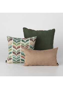 Zestaw poduszek do sypialni Homely Folk green ze sklepu dekoria.pl w kategorii Poduszki dekoracyjne - zdjęcie 172487831