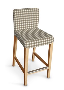 Pokrowiec na krzesło barowe Henriksdal krótki ze sklepu dekoria.pl w kategorii Pokrowce na krzesła - zdjęcie 172490883