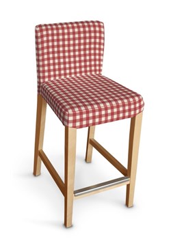 Pokrowiec na krzesło barowe Henriksdal krótki ze sklepu dekoria.pl w kategorii Pokrowce na krzesła - zdjęcie 172490890