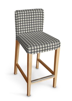 Pokrowiec na krzesło barowe Henriksdal krótki ze sklepu dekoria.pl w kategorii Pokrowce na krzesła - zdjęcie 172490893