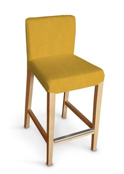 Pokrowiec na krzesło barowe Henriksdal krótki ze sklepu dekoria.pl w kategorii Pokrowce na krzesła - zdjęcie 172490901