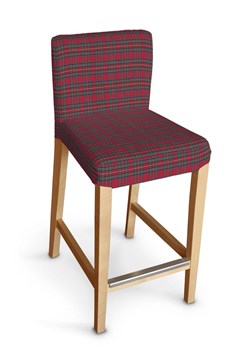 Pokrowiec na krzesło barowe Henriksdal krótki ze sklepu dekoria.pl w kategorii Pokrowce na krzesła - zdjęcie 172490903