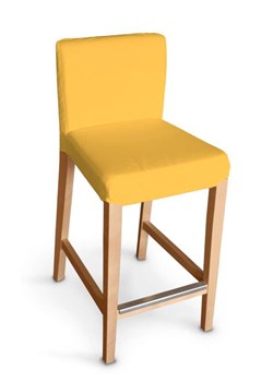 Pokrowiec na krzesło barowe Henriksdal krótki ze sklepu dekoria.pl w kategorii Pokrowce na krzesła - zdjęcie 172490911